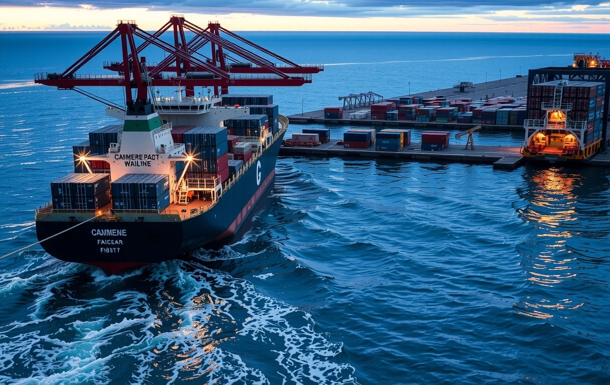 Maritime logistics hub